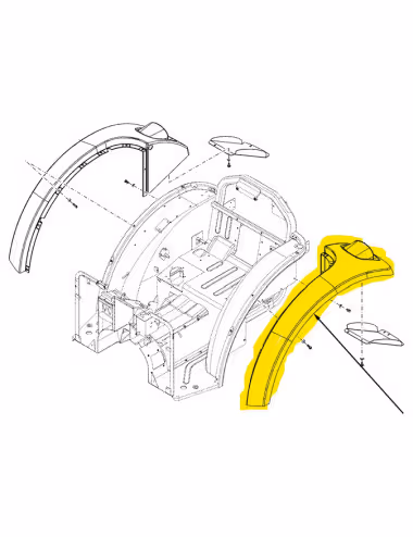 Garde-Boue 48003483 - New Holland