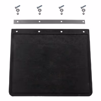 Garde-boue avec matériel de construction