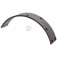 Garniture de frein, 50 x 6 x 354 mm , 9 trous , Ø tambour 350 mm