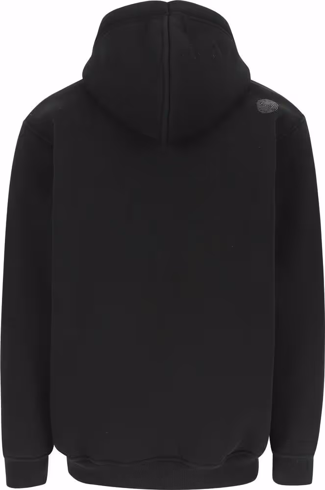 GILET A CAPUCHE POCHES ZIPPEES - NOIR TAILLE L