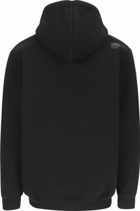 GILET A CAPUCHE POCHES ZIPPEES - NOIR TAILLE L