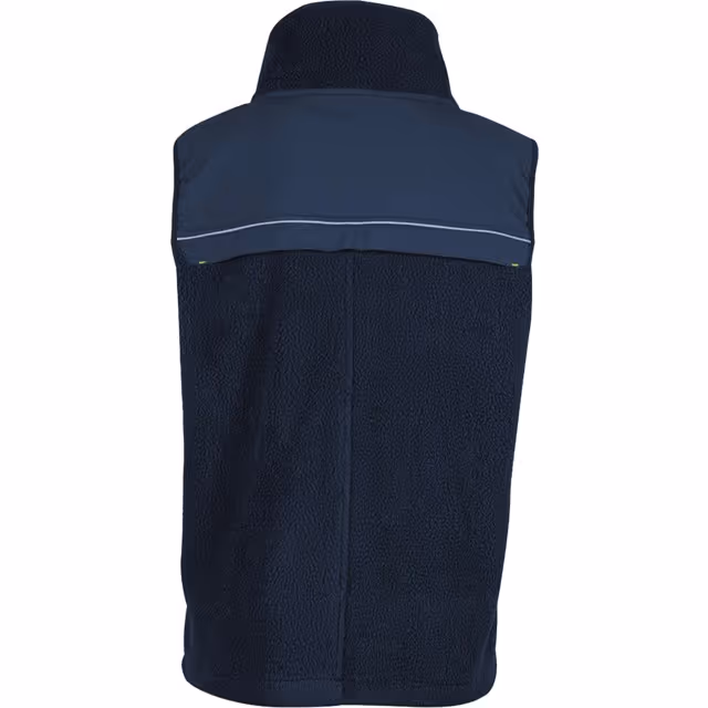 Gilet polaire sherpa sans manches 5 poches femme maya marine xl