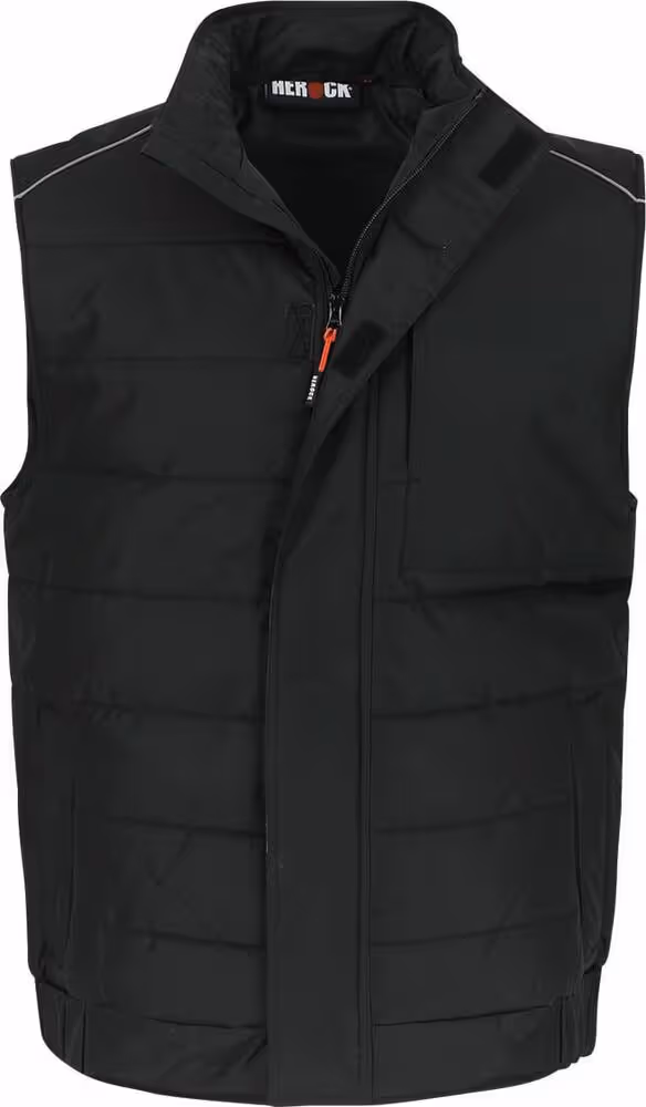 GILET SANS MANCHE MATELASSE - MULTIPOCHES NOIR TAILLE L