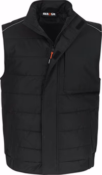 GILET SANS MANCHE MATELASSE - MULTIPOCHES NOIR TAILLE XXL