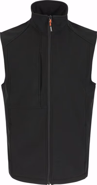 GILET SANS MANCHE RESPIRANT SOFTSHELL NOIR TAILLE XXL