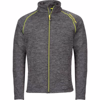 Gilet sweat polaire lenny gris 2xl