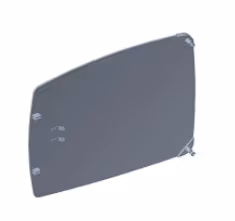 Glace haut de rétroviseur Case IH 48063508 