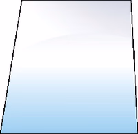 Vitre de porte Deutz-Fahr supérieure Adaptable