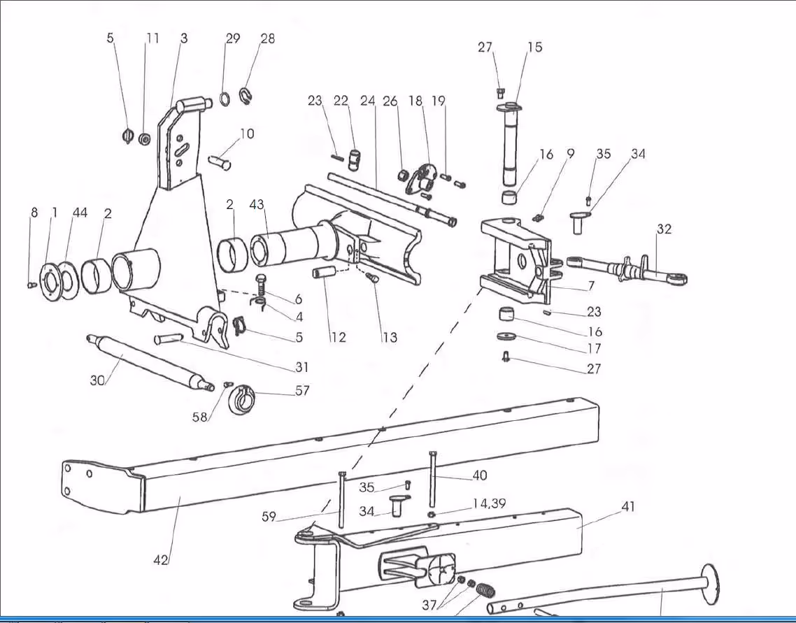 Glissière tête de charrue Överum CX 1659753590