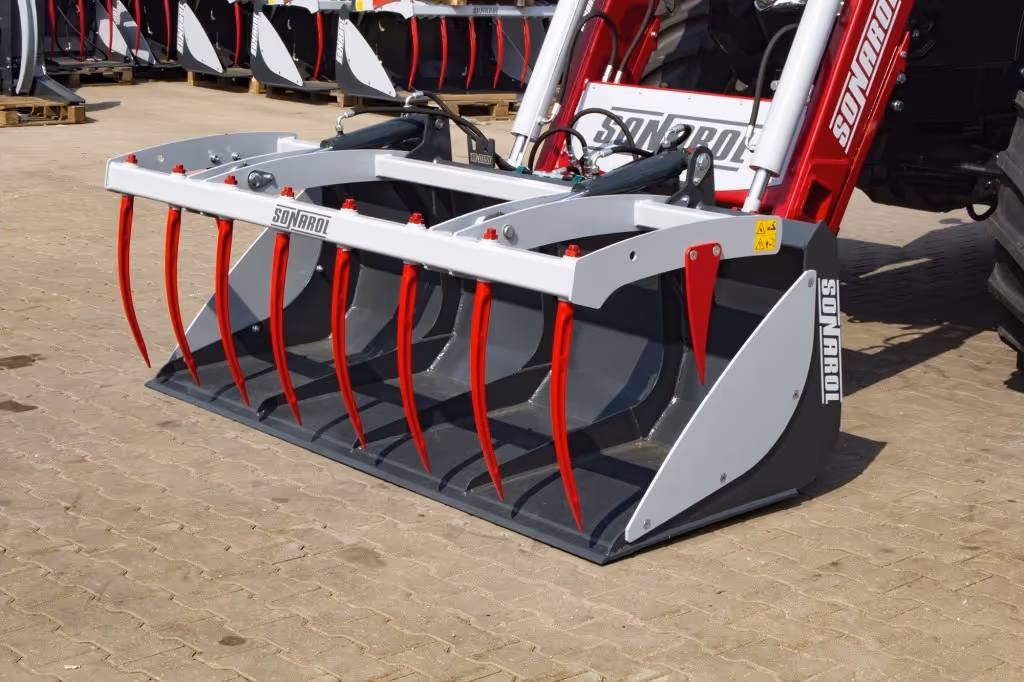 Godet Grappin croco 1500 New Holland LS 150