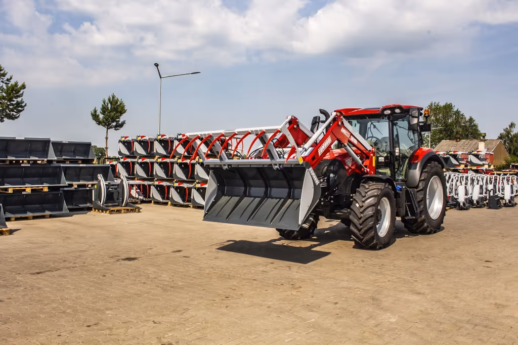 Godet Grappin croco 1500 New Holland LS 150