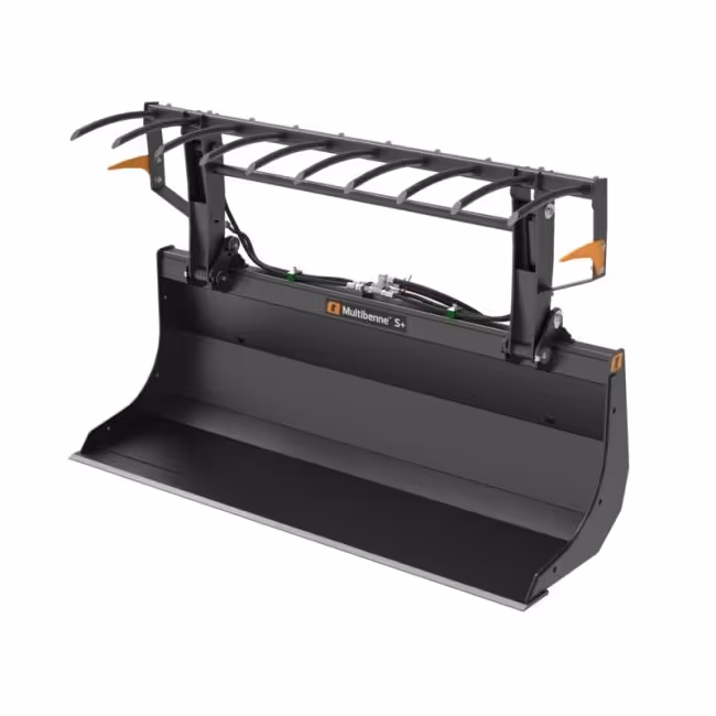 Godet grappin crocodile 1.80 m Quicke MultiBenne S+ 180 attache Mailleux MX