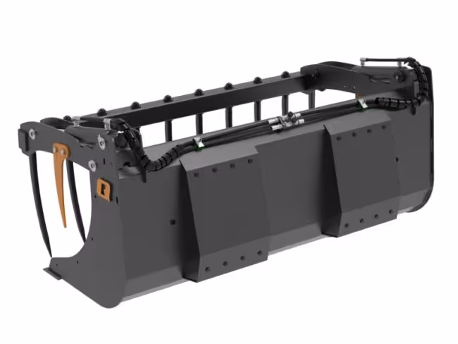 Godet grappin crocodile 1.90 m Quicke Multibenne M+ 190 attache Euro