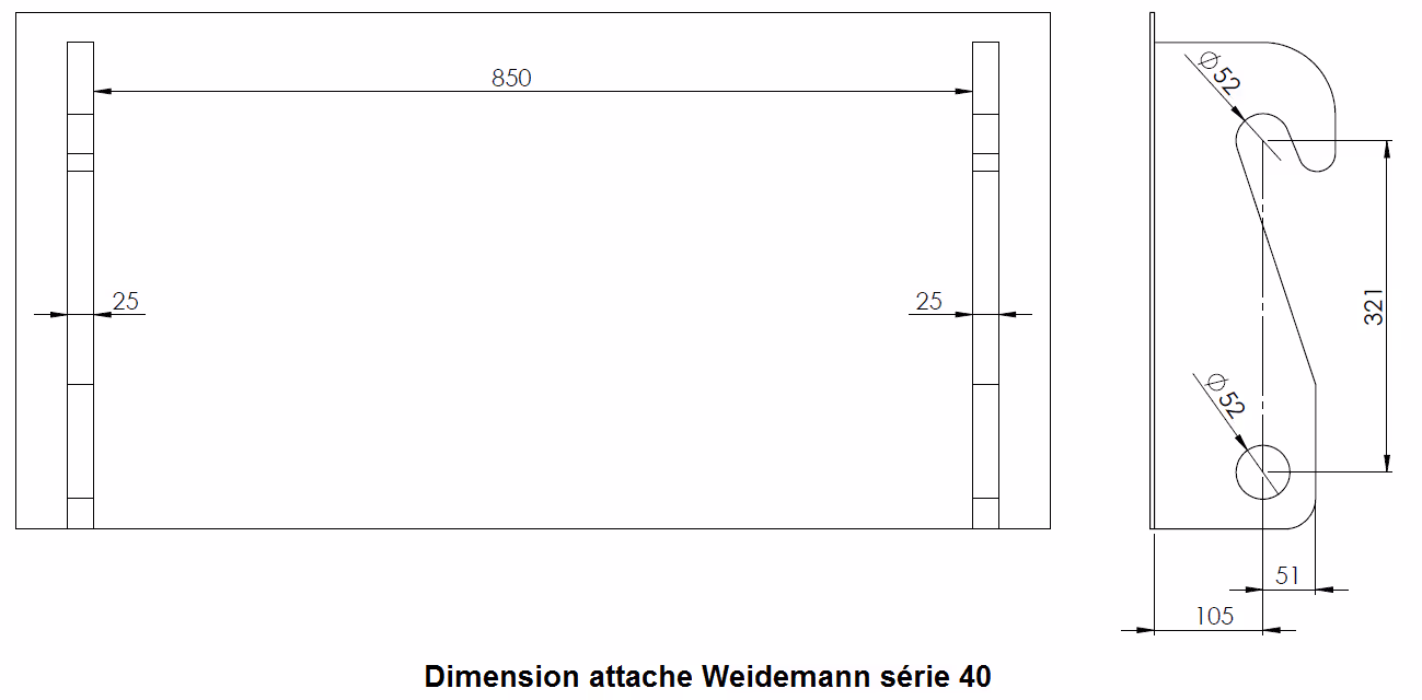 Godet universel plus SONAROL 2400 WEIDEMANN