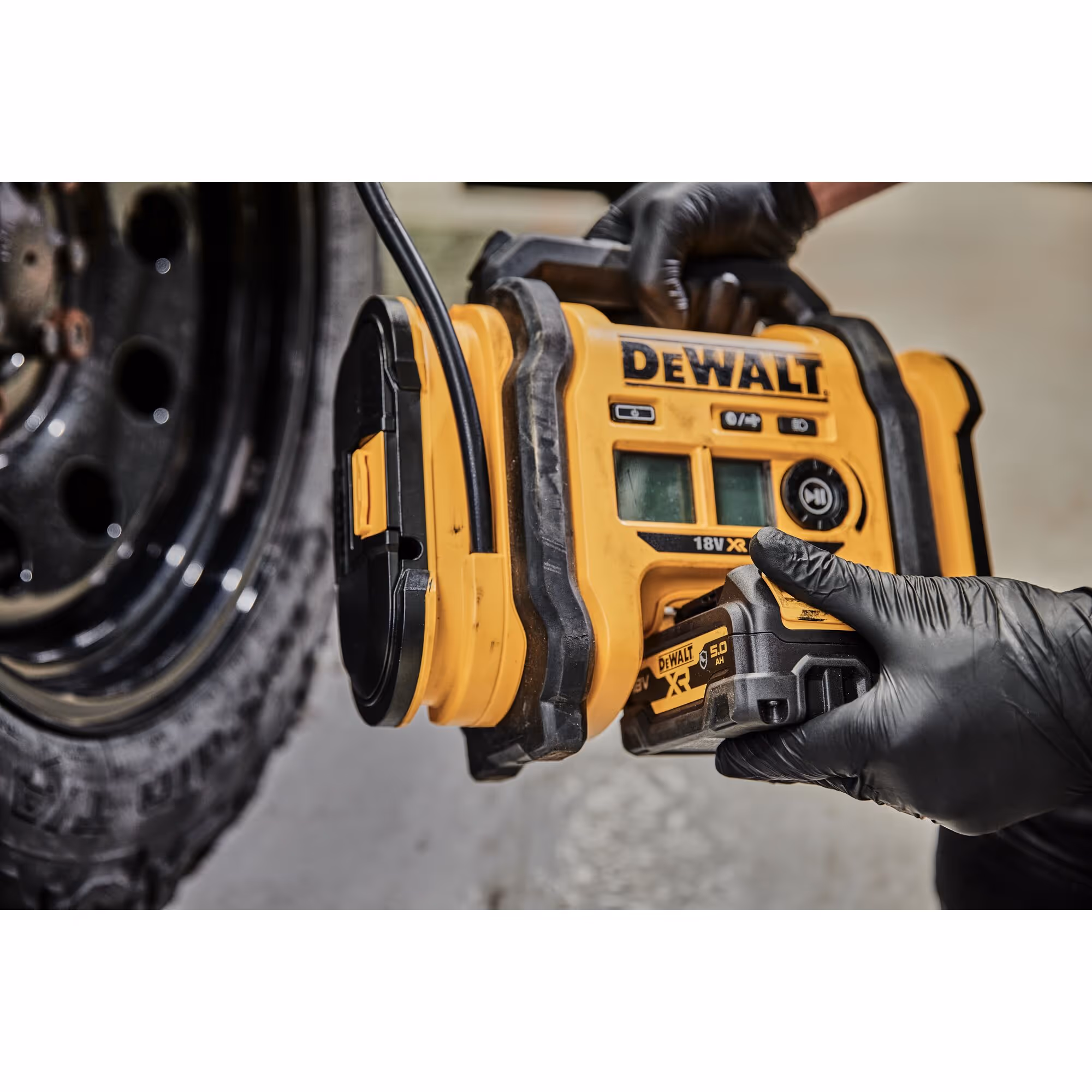 Gonfleur XR 18V ni chargeur ni chargeur