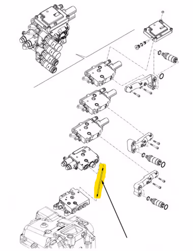 Goujon 47123183 - New Holland