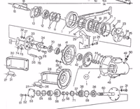 Goujon flector entrainement table de nettoyage 80110020