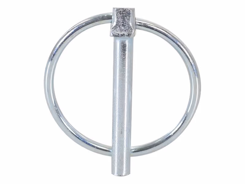 Goupille clip, Ø axe6mm x 44.5mm - Vendu par 25 - adaptable sur tracteurs Massey Ferguson, Ford - ref 83952940