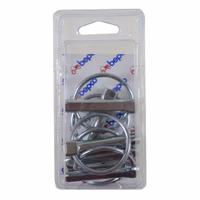 Goupille clips 11x36.5 mm (x5) sous blister