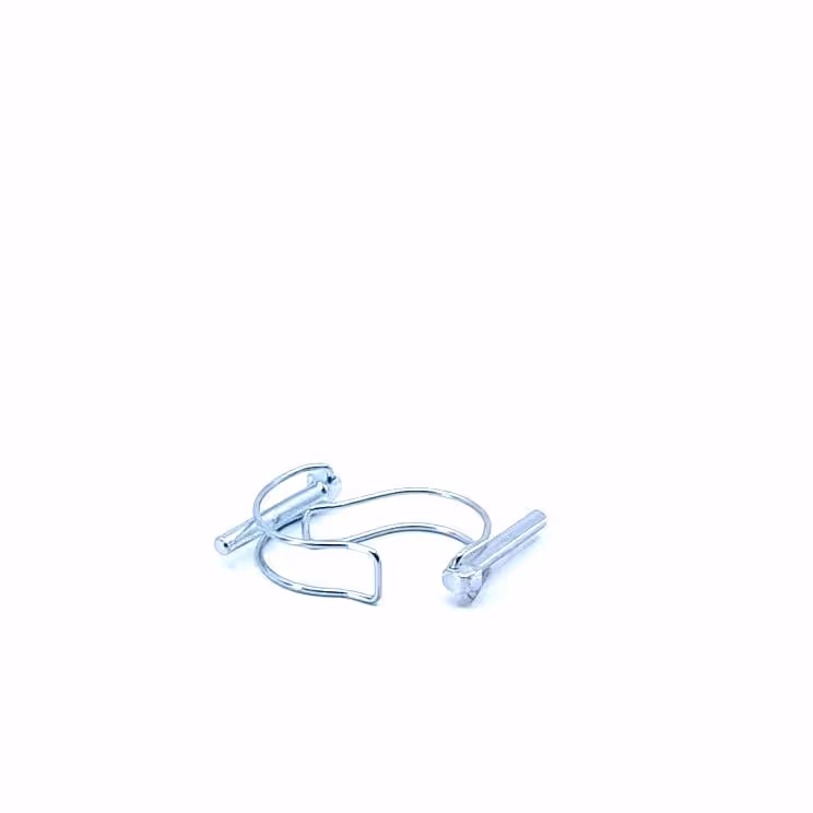 Goupille clips pour tube 8x45 mm (x1)