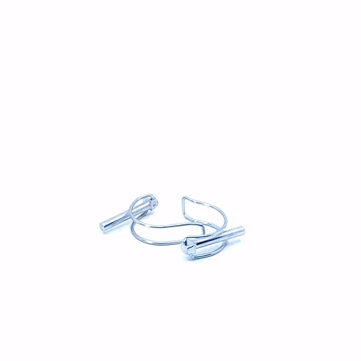 Goupille clips pour tube 8x45 mm (x1)