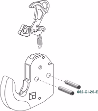 Goupille de serrage 2 pcs
