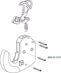Goupille de serrage 4 pcs