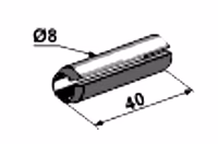 Goupille de serrage - Ø8x40 Mulag TM60070453 - 177738