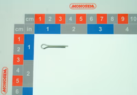 Goupille Fendue 3,2-18 (Nouvelle Norme) Zn Blanc 200Hbs Sans Chrome Vi 