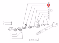 Goupille pour stabilisateur new Holland 5197816