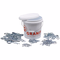 Goupilles Bêta double spire 2, 3, 4, 5, 8 mm (x100)