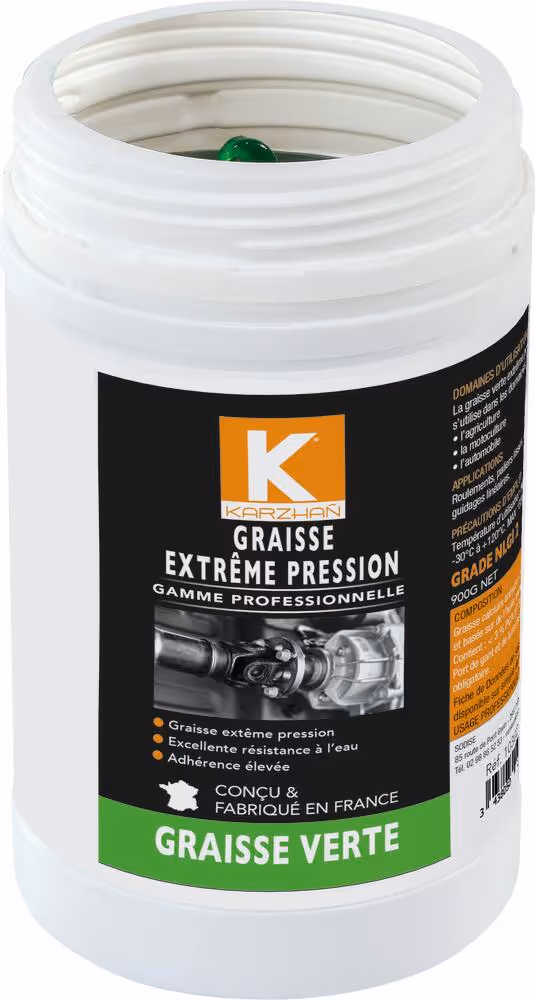 GRAISSE VERTE EXTREME PRESSION  - POT DE 900G