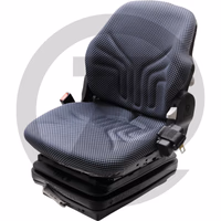 GRAMMER Siège Maximo M pour chariot élévateur - revêtement en tissu, - contacteur et système de retenue inclus