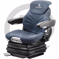 GRAMMER Siège Primo EL Plus pour chariot élévateur - chauffant, revêtement en tissu, 12 V