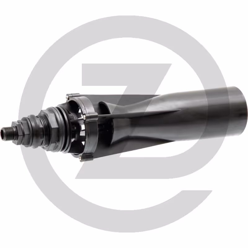 Agitateur hydraulique - avec contrôle d'ouverture