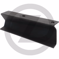 Aile de diffuseur - gauche, trempée