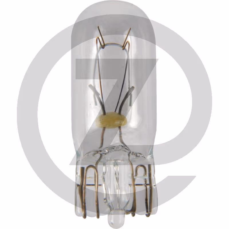 Ampoule avec culot en verre W3W - 24V / 3W