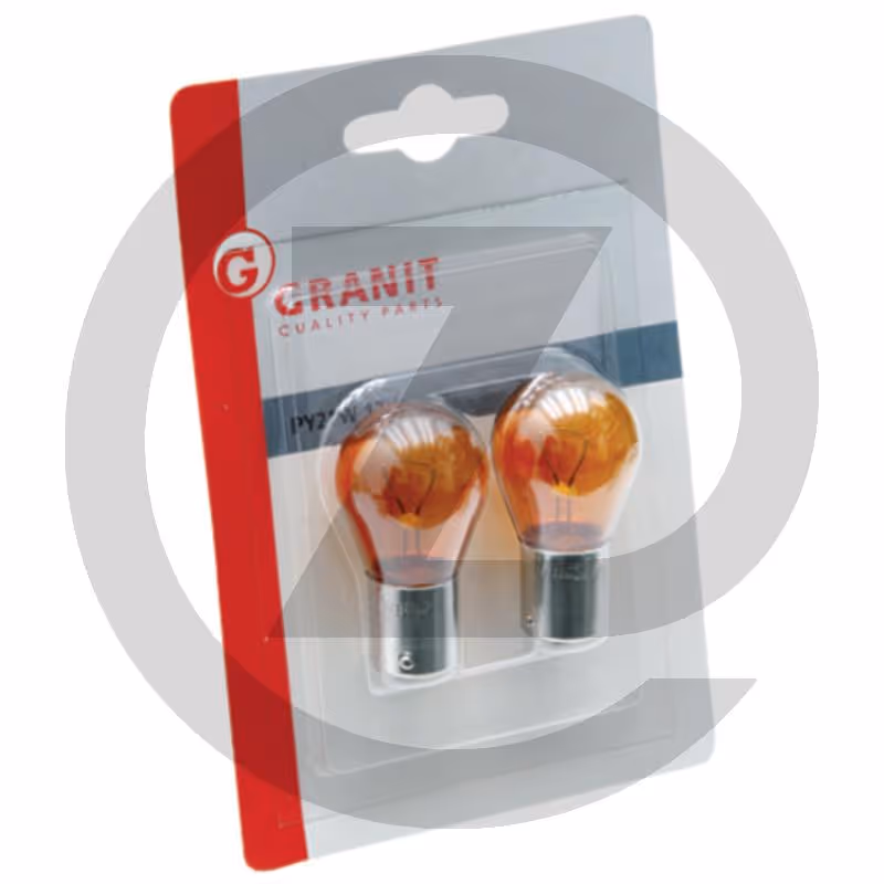 Ampoule sphérique PY21W - 12V / 21W, sous blister