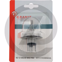 Ampoule sphérique R2 - 12V / 45/40W, sous blister
