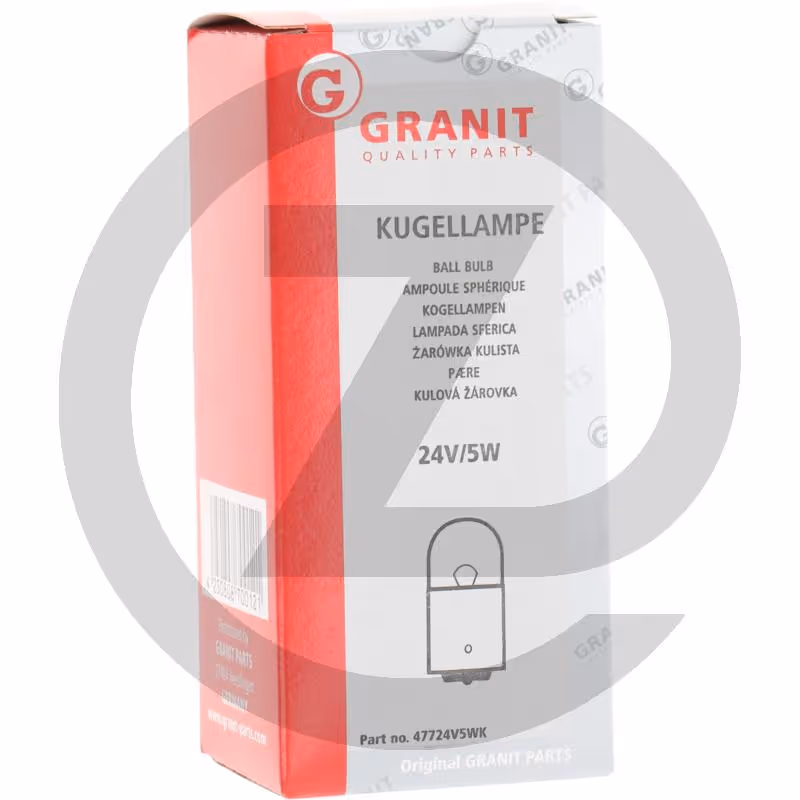 Ampoule sphérique R5W - 24V / 5W