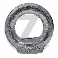 Anneau de levage à visser - DIN 582, M12, galvanisé, filet femelle