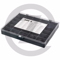 Assortiment de joints toriques - Contenu : 340 joints, coffret en plastique
