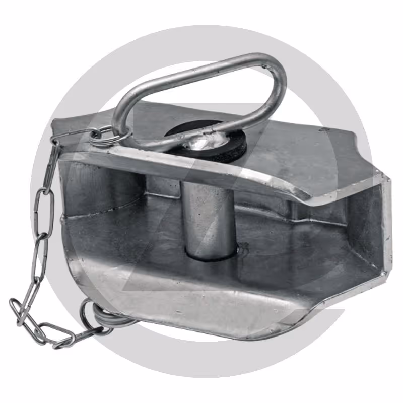 Attache de remorque - galvanisé