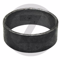 Bague à souder, en acier - noire