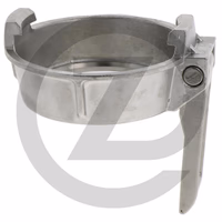 Bague de serrage avec levier - acier inoxydable