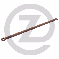 Barre de remorquage - pour charge: 32 t - longueur: 2400 mm, Ø oeillet 40/50 mm