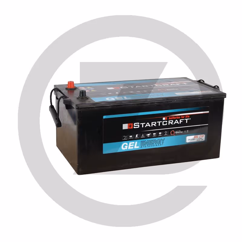 Batterie 12 V / 210 Ah - Batterie au gel