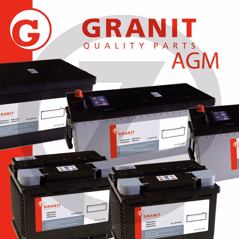 Batterie 12 V / 220 Ah - Batterie AGM