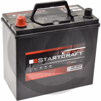 Batterie 12 V / 45 Ah - remplie, préchargée et sans entretien, technologie ca/ca