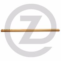 Bois de bielle - côté lame finie - l'autre côté n'est pas percé